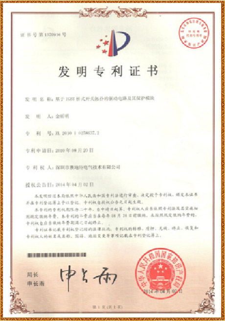 Certificate Of Honor